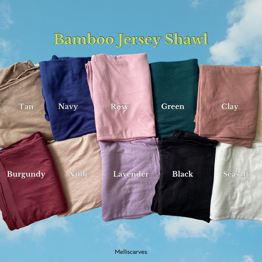 Samara Bamboo Jersey Shawl