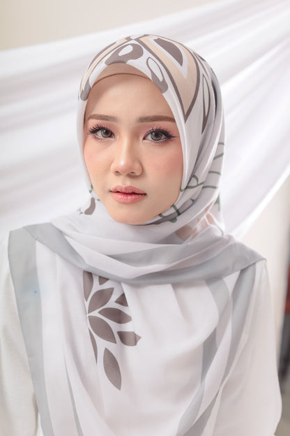 Annur Cotton Square in Jelita (Grey)